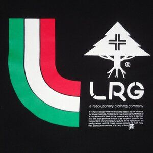 LRG LIFTED RESEARCH GROUP TREE WITH ROOTS - BLACK XL T-SHIRT K724